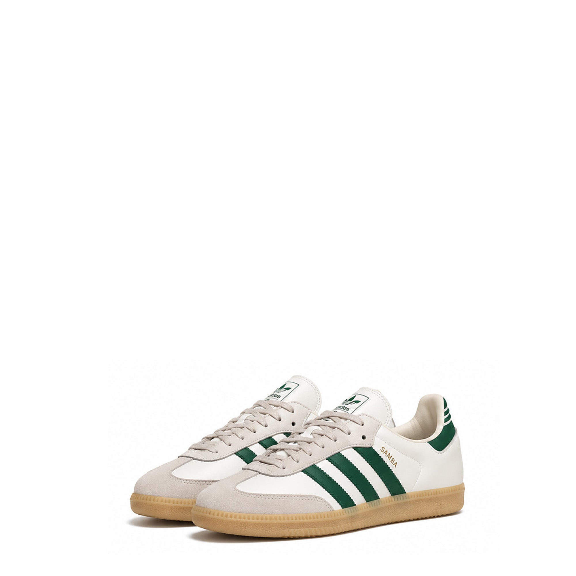Under Street - Samba Blanc & Vert Foncé