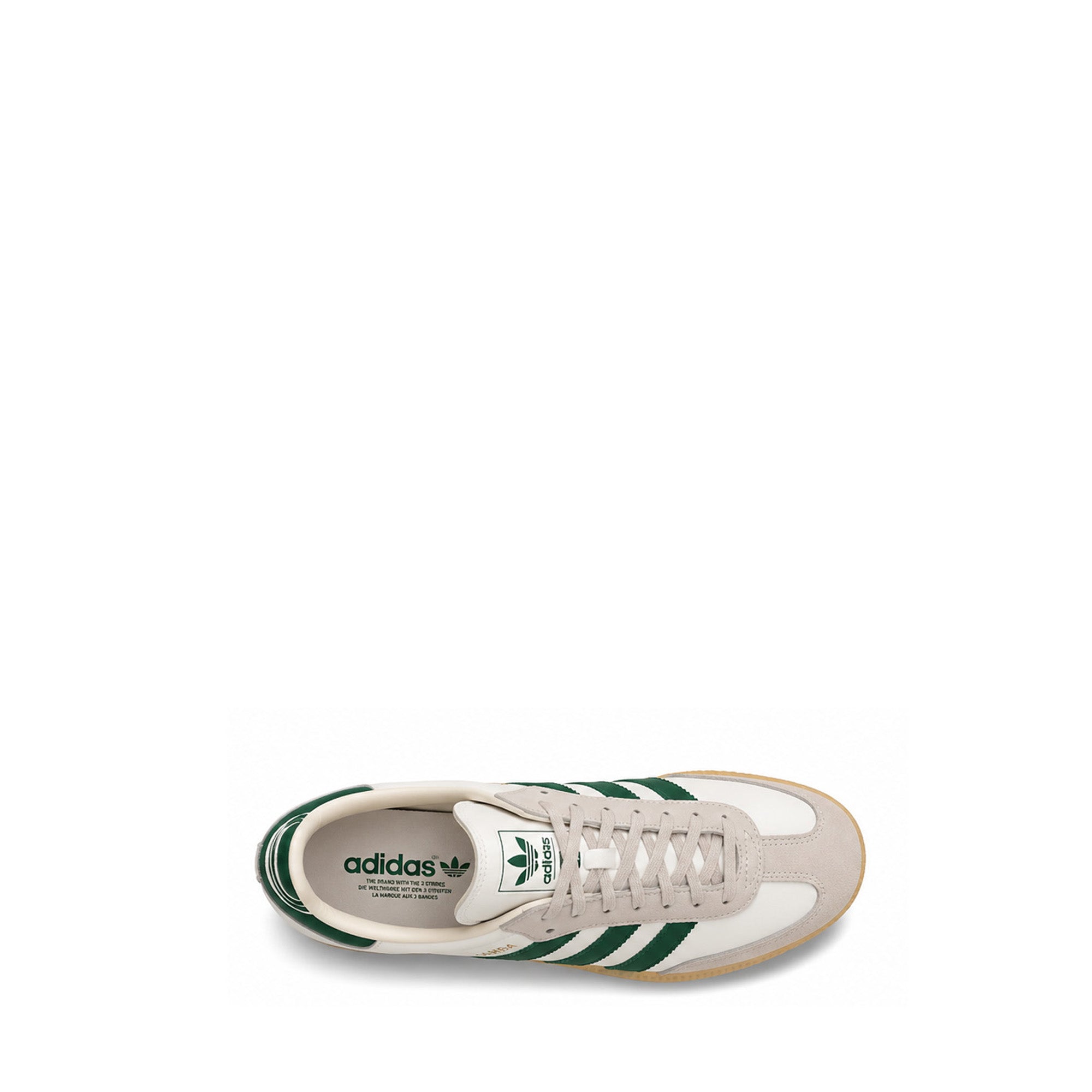 Under Street - Samba Blanc & Vert Foncé